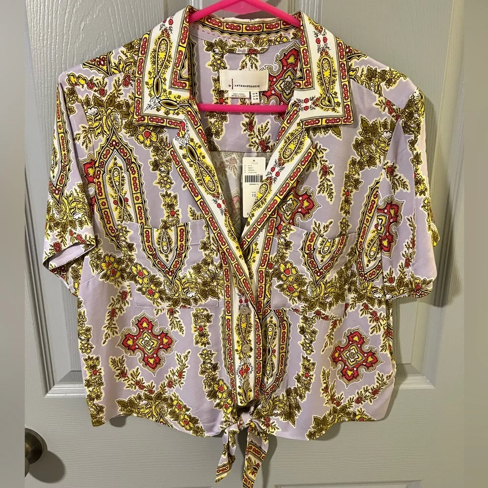 Anthropologie Maeve NWT Blouse - Picture 1 of 5